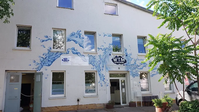 Exterior of WTM Wäscherei in Leipzig-Engelsdorf